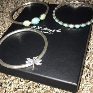 3 R.H Macy & Co bracelets
